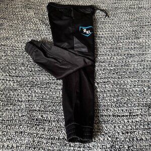 Epic Sports Epicool Black Fleece Warm Up Jogger Sweatpants Training Pants Size M